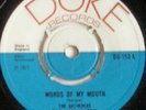 Reggae 7'': The Gatherers: Words of my Mouth: Lee Perry
