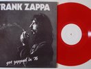 RARE Frank Zappa Got Zapped in 76 Red Vinyl LP