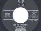 Rare Punk 45 - Patti Smith - 1st Record - Hey Joe - M-