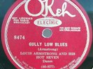 6) 78 RPM  LOUIS ARMSTRONG and His HOT FIVE   OKEH 8474