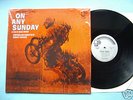 DOMINIC FRONTIERE STEVE McQUEEN ON ANY SUNDAY OST LP NM