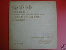 ANAIS NIN LP-reading HOUSE OF INCEST 1949 RED WAX rare
