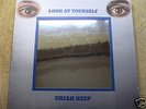 URIAH HEEP - LOOK AT YOURSELF BRONZE LP - TOP 1ST PRESS
