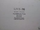 AC/DC LIVE 1976 Limited edition SPAIN