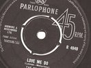 THE BEATLES. LOVE ME DO. Second pressing  Rare R 4949