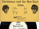 THE BEATLES 1963 FLEXI DISC FAN CLUB CHRISTMAS RECORD