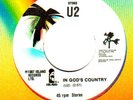CANADA RARE JUKEBOX COPY 45 T : U2 : IN GOD'S COUNTRY
