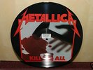 Metallica kill em all LP Pic Disc #3515 ORIG megadeth