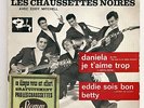 CHAUSSETTE NOIRES Daniela rare pochette publicité STEMM