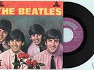 BEATLES - VERY RARE ORIGINAL GREEK SINGLE with P/S 