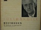 Beethoven Symphoy 9, Furtwangler WALP 1286/7  2LP 1951