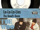 VERY RARE GERMAN THE WHO 45 RPM LA-LA-LA-LIES