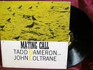 Tadd Dameron John Coltrane Mating Call LP Prestige NY