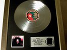 BOB MARLEY GOLDENE/PLATIN SCHALLPLATTE/ GOLD RECORD
