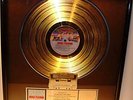 KISS RIAA gold Record Award goldene Schallplatte