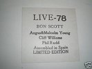 AC/DC live 78 lp Bootleg assembled in spain lmt edition