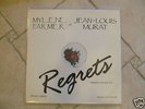 MYLENE FARMER DUO MURAT MAXI 45 TOURS PROMO REGRETS RAR