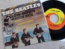 BEATLES SLOW DOWN / MATCHBOX  45 & PIC SLEEVE NEAR MINT