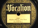 HOT The CELLAR BOYS - Vocalion 1503 - rare jazz 78