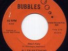 rare funk 45 ALLEN MATTHEWS : Allen's Party / BUBBLES