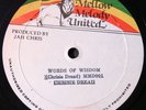 CHRISSIE DREAD Words of Wisdom NEAR MINT 12