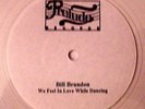 BILL BRANDON-LORRAINE JOHNSON VERY RARE CLEAR WAX 12