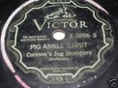 rare 78 rpm record cannons jug stompers jug band