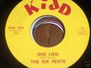 TX psych garage  SIX PENTS  She Lied  m-