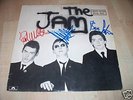 THE JAM ORIGINAL HAND SIGNED IN THE CITY LP PAUL WELLER