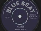BLUE BEAT 321 PRINCE BUSTER MY GIRL / FUGITIVE NM HEAR