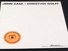 JOHN CAGE/CARTRIDGE MUSIC/CHRISTIAN WOLFF/ELECTRONIC