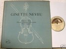 Ginette NEVEU - FRENCH Mono LP V.S.M. FJLP 5037