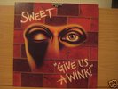 Sweet - Give Us A Wink UK LP Die Cut SLv A4 / B3 MINT