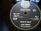 Rare UK prog psych LP BLACK SABBATH MASTER OF REALITY