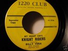 Knight Riders w Billy Vera Original 1961 Souvenier Copy
