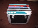 HOUSE FUNKY HOUSE DANCE VINYLS X 38  WITH CARRY CASE