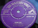 Elvis Presley. Hound Dog. Gold HMV. A REAL BEAUT