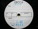 TRADITIONAL IRISH Decca Test Pressing 78 RARE