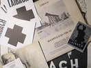 LAIBACH REKAPITULACIJA 1980-84 DOUBLE LP INSERTS POSTER