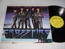 CROSSFIRE MALAYSIA RARE HEAVY METAL ROCK MALAY LP HEAR