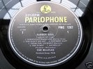 BEATLES : RUBBER SOUL MONO LOUT CUT  XEX 579-1, XEX 580