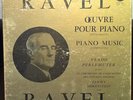 VLADO PERLEMUTER ravel oeuvre pour piano integrale 3 LP
