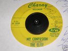 The Elite My Confusion 60s Texas Garage Fully Signed 45