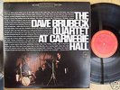 DAVE BRUBECK QUARTET-AT CARNEGIE HALL-USA 2LP+AUTOGRAPH