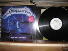 METALLICA orig. RIDE THE LIGHTNING lp WHITE label PROMO