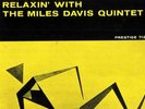 orig mono jazz LP/RELAXIN W MILES DAVIS/Prestige/clean