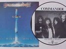COMMANDER Autographed PROMO PICTURE DISC LP 1987 Azra