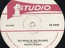 DENNIS BROWN NO MAN IS AN ISLAND  STUDIO ONE  LISTEN