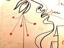 RAREST JEAN COCTEAU ART COVER BOX 2x12” GARCIA LORCA