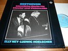 TELEFUNKEN 3 LP BOX NEY HOELSCHER BEETHOVEN SONATAS M-
